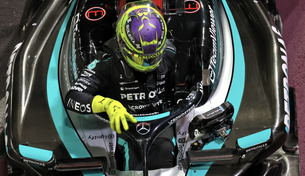 Hamilton And The Mercedes AMG W15 Weren't On Talking Terms